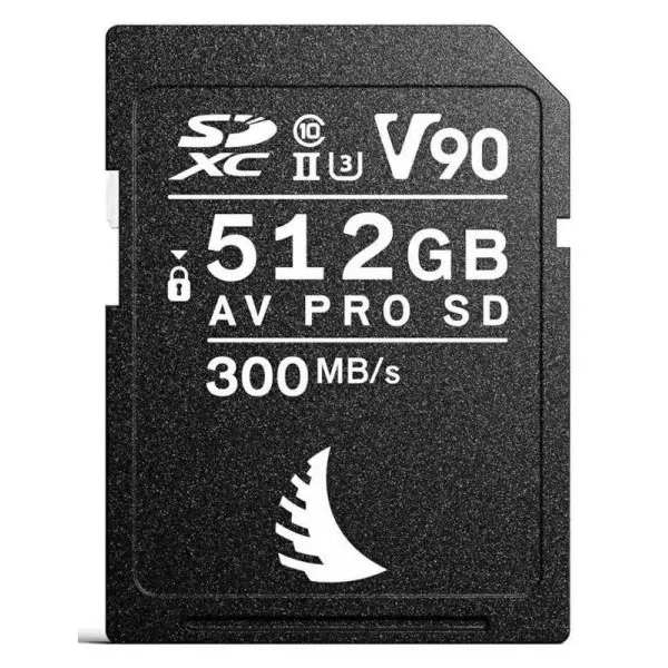 Karta pamięci Angelbird AV Pro SDXC 512 GB V90 MK2 UHS-II (300 MB/s)
