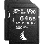 Karta pamięci Angelbird AV Pro SDXC 64GB V90 MK2 UHS-II (300 MB/s) Match Pack dla Canon EOS R6