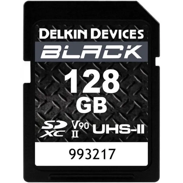 Karta pamięci Delkin Black Rugged SDXC 128 GB V90 UHS-II (300 MB/s)