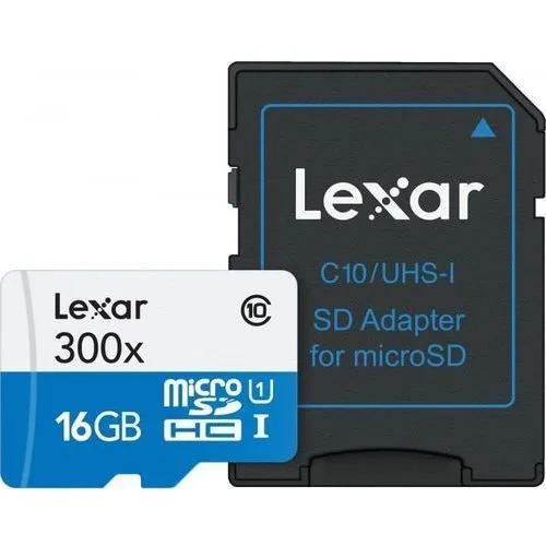 Karta pamięci Lexar 16GB SDHC 633X C10 MICRO + adapter