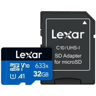 Karta pamięci Lexar 32GB SDHC 300X C10 MICRO + adapter