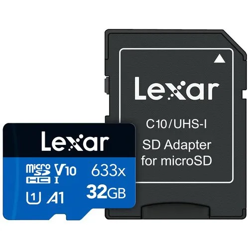 Karta pamięci Lexar 32GB SDHC 300X C10 MICRO + adapter