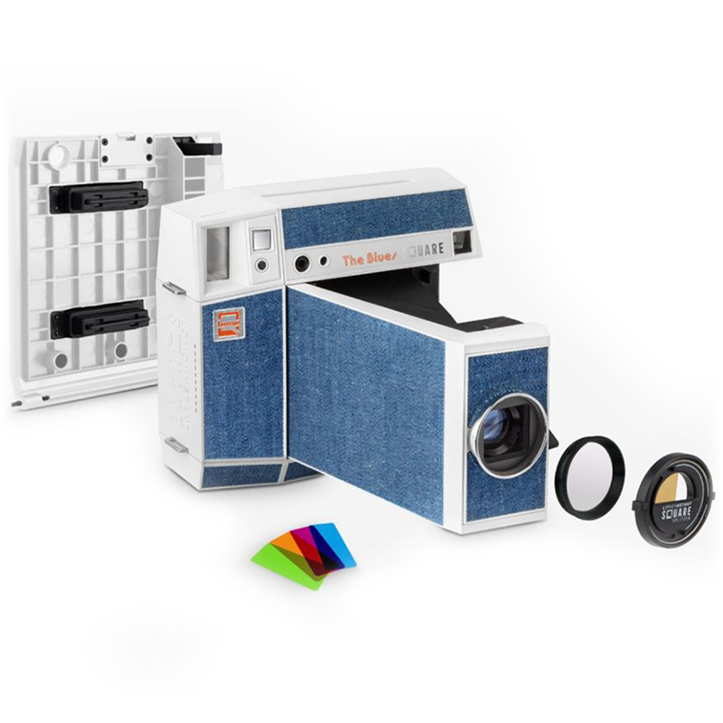 Aparat Lomo’Instant Square Glass Camera Niebieski - Blue