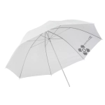 Parasolka Quadralite biała transparentna 91 cm