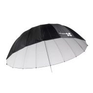 Parasol paraboliczny biały Quadralite Space 185 cm