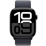 Apple Watch Series 10 (2024) GPS + Cellular 46 mm koperta aluminiowa Jet Black + pasek Ink Sport Loop