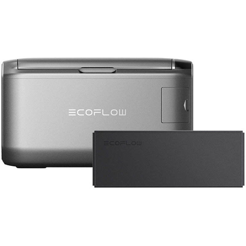 Lodówka turystyczna przenośna EcoFlow Glacier Classic 35L + Bateria 298 W Szara - Gray