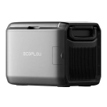 Lodówka turystyczna przenośna EcoFlow Glacier Classic 45L + Bateria 298 W Szara - Gray