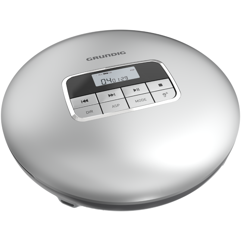 Odtwarzacz płyt CD Grundig GCDP 8500 Srebrny - Silver