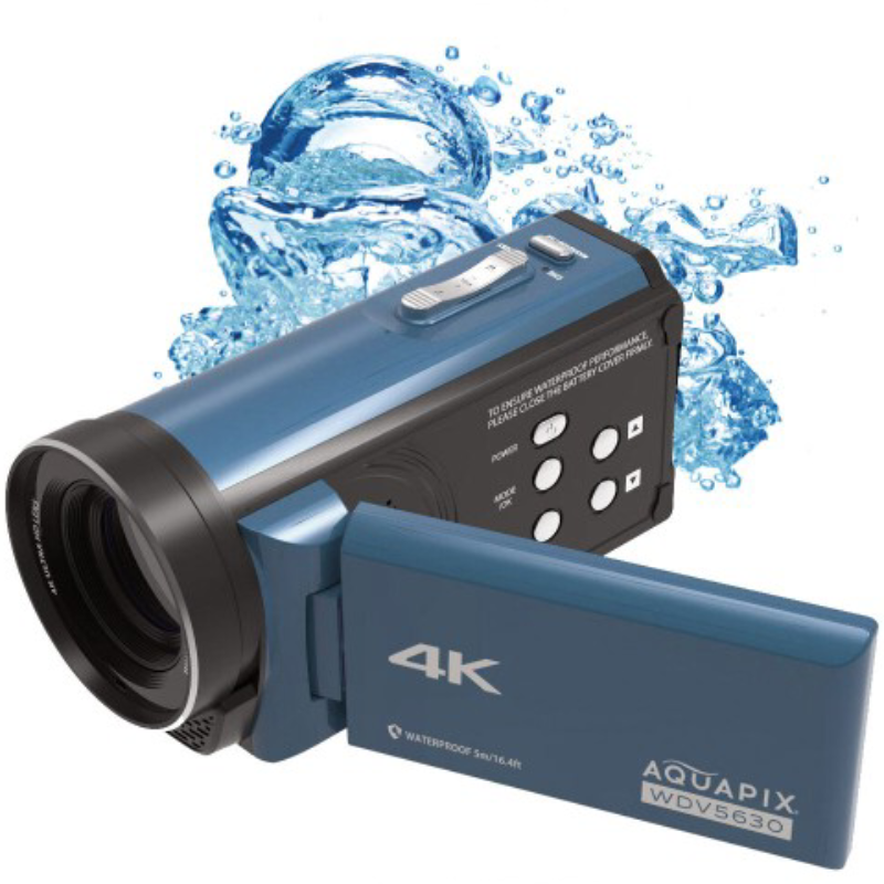 Kamera Easypix Aquapix WDV5630 Szaro-niebieska - Grey blue
