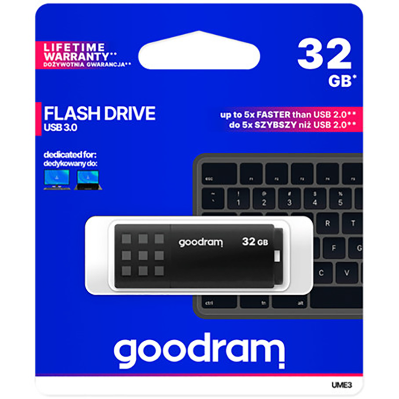 Pendrive Goodram USB 3.0 32GB Czarny - Black