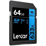 Karta pamięci Lexar Pro SDXC 64GB 633X UHS-I (95 MB/s)