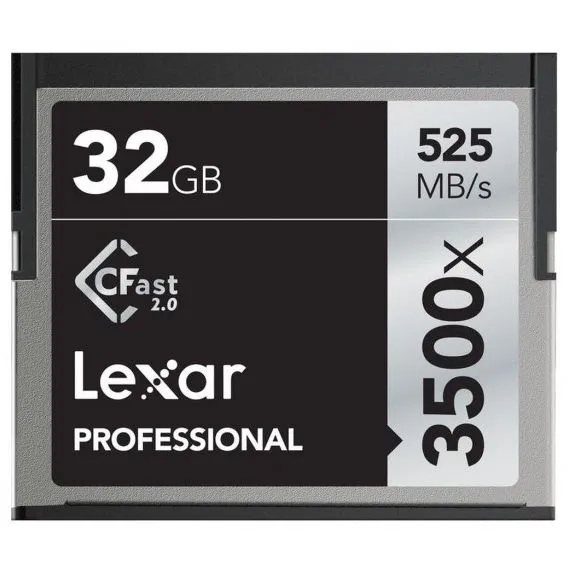 Karta pamięci Lexar Professional CFast 2.0 32GB 3500X (525 MB/s)