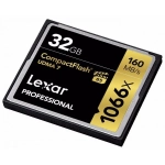 Karta pamięci Lexar Professional Compact Flash 32GB 1066X UDMA 7 (160 MB/s)