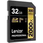 Karta pamięci Lexar Professional SDHC 32GB 2000X UHS-II (300 MB/s)