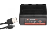 Akumulator z USB Quadralite NP-F75