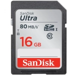 Karta pamięci Sandisk 16GB ultra SDHC 80MB/S C10