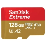 Karta pamięci Sandisk Extreme microSDXC 128 GB A2 C10 V30 UHS-I U3 (160 MB/s) + Adapter SD