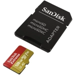 Karta pamięci Sandisk Extreme microSDXC 128 GB A2 C10 V30 UHS-I U3 (160 MB/s) + Adapter SD