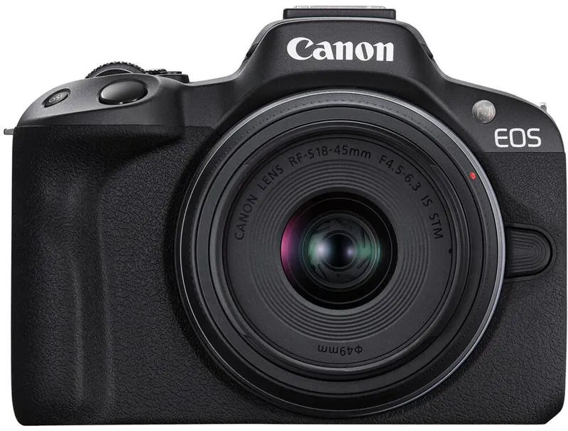 Canon EOS R50 + RF-S 18-45 mm f/4.5-6.3 IS STM czarny
