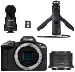 Canon EOS R50 + RF-S 18-45 mm f/4.5-6.3 IS STM zestaw dla vlogera