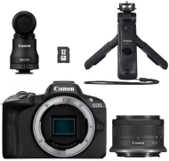 Aparat Canon EOS R50 + RF-S 18-45 mm f/4.5-6.3 IS STM zestaw dla vlogera czarny