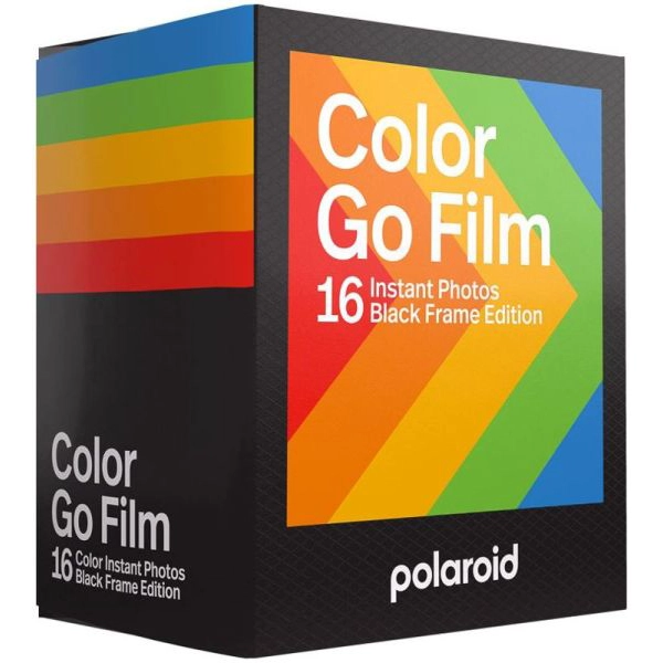 Wkład kolorowy Polaroid Go Film Double Pack Black Frame do aparatu GO 16 sztuk