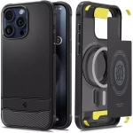 Etui Spigen Rugged Armor Mag Magsafe iPhone 15 Pro Matte Black Czarny Case
