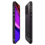 Etui Spigen Rugged Armor Mag Magsafe iPhone 15 Pro Matte Black Czarny Case