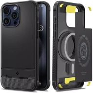 Etui Spigen Rugged Armor Mag Magsafe iPhone 15 Pro Max Matte Black