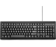 Klawiatura przewodowa HP 100 Czarna 