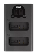 Ładowarka dwukanałowa Newell DL-USB-C do akumulatorów LP-E10