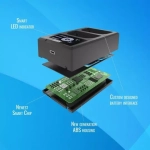 Ładowarka dwukanałowa Newell FDL-USB-C do akumulatorów NP-FZ100 5
