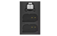 Ładowarka dwukanałowa Newell DL-USB-C do akumulatorów DMW-BLK22
