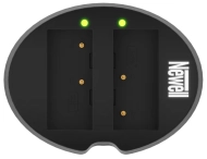 Ładowarka dwukanałowa Newell SDC-USB do akumulatorów BLH-1