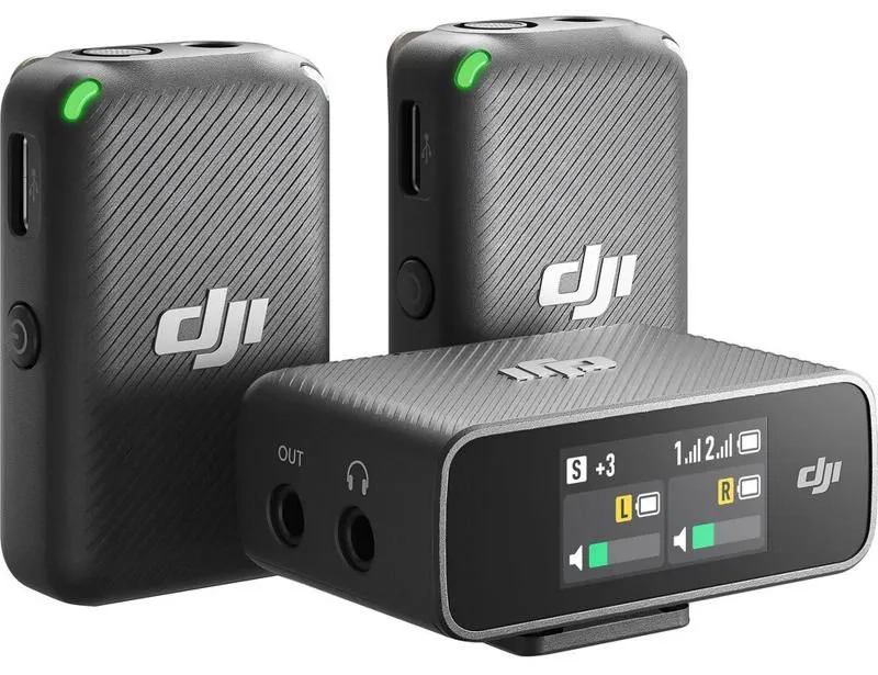 Bezprzewodowy system transmisji audio DJI Mic