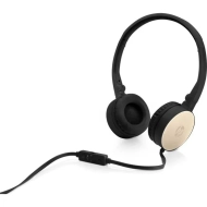 Słuchawki przewodowe z mikrofonem HP H2800 Black/Silk Gold 2AP94AA
