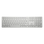 Programowalna klawiatura bezprzewodowa HP 970 srebrna