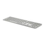 Programowalna klawiatura bezprzewodowa HP 970 srebrna