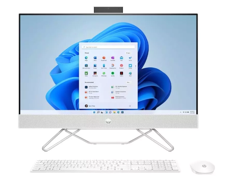 Komputer All in One HP 27-cb1022nw 27" Ryzen 5 16GB 512GB biały 1