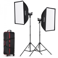 Zestaw 2 lamp LED Godox SL-100D z akcesoriami