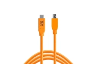 Tether Tools Przewód TetherPro USB-C / Mini-B 5-Pin 4.6 m pomarańczowy