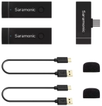 Zestaw do bezprzewodowej transmisji dźwięku Saramonic Blink Go-U2 (RXU + TX + TX) 2