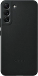 Etui Samsung Leather Galaxy S22+ czarne 