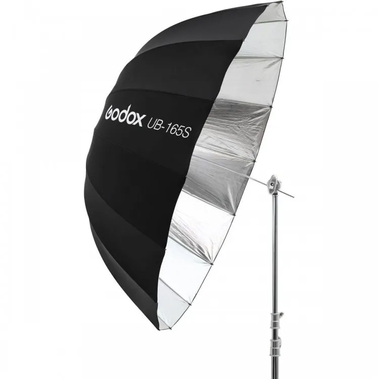 Parasolka paraboliczna Godox UB-165S srebrna