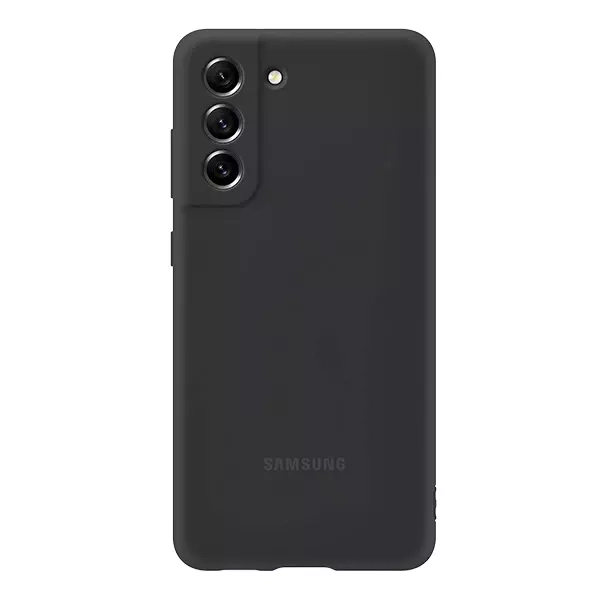 Etui Samsung Silicone Cover Galaxy S21 Fe czarne 1