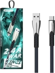 Kabel USB-C 2.4 A 1m Powerline Somostel SMS-BW02 niebieski