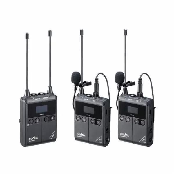 Zestaw bezprzewodowy audio Godox WMicS1 Kit2 (TX+TX+RX) 1