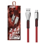 Kabel USB-A-USB-C Somostel czerwony