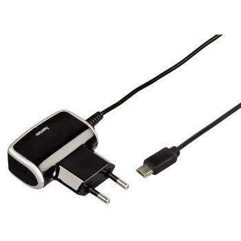 adowarka sieciowa micro USB 1A Hama czarna